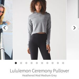 Lululemon complementary Black Hoodie